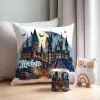 Magiczny zestaw prezentowy Poduszka i Kubek dla czarodzieja do szkoły magii